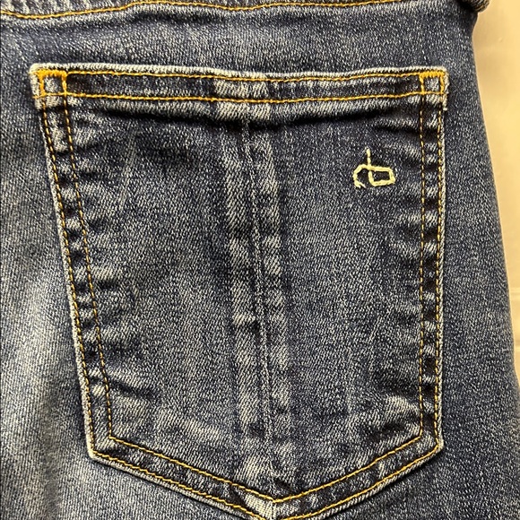 rag & bone Dark Blue Skinny Jeans - Picture 5 of 6
